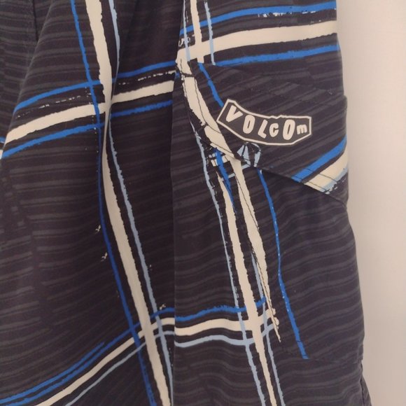 Volcom Boardies Pure Function V2S 2 Way Stretch Cargo Side Pocket Board Shorts - Picture 7 of 8